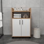 Hanah Home Tiraks Armario Multiusos Pino Atlántico y Blanco
